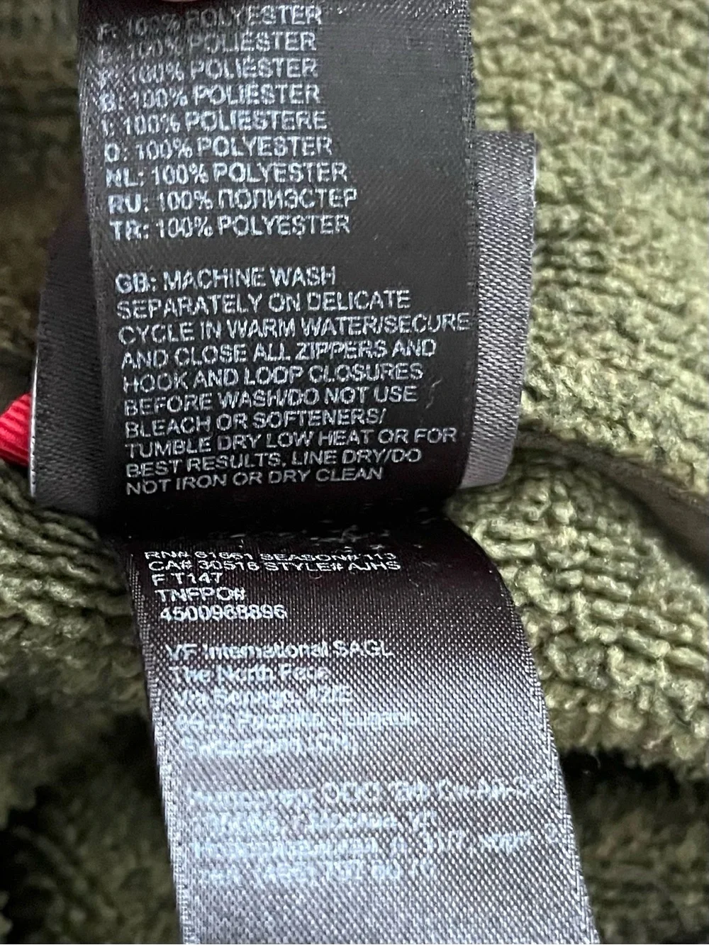 The North Face Half Zip Pullover Sweater